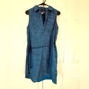 Blue Jean Sleeveless Dress